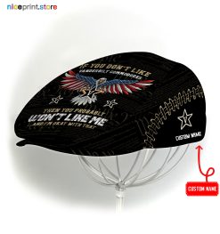 Vanderbilt Commodores NCAA3 Jeff Cap, Flat Cap, Driving Cap M59