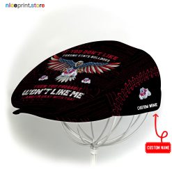 Fresno State Bulldogs NCAA4 Jeff Cap, Flat Cap, Driving Cap M59