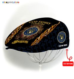 Milwaukee Brewers MLB Jeff Cap, Driving Cap, Golf?Cap M60