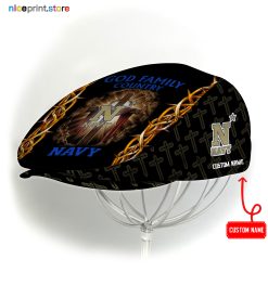 Navy Midshipmen NCAA2 Jeff Cap, Flat Cap, Driving Cap M60