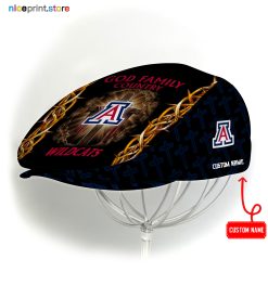 Arizona Wildcats NCAA3 Jeff Cap, Flat Cap, Driving Cap M60