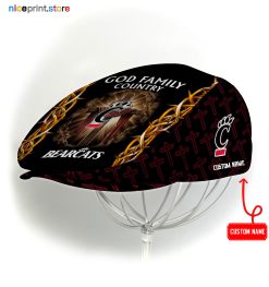 Cincinnati Bearcats NCAA3 Jeff Cap, Flat Cap, Driving Cap M60