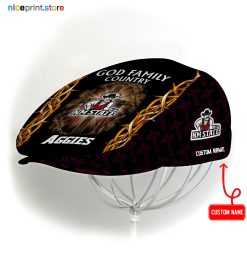 New Mexico State Aggies NCAA4 Jeff Cap, Flat Cap, Driving Cap M60