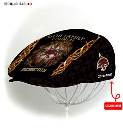 Texas State Bobcats NCAA4 Jeff Cap, Flat Cap, Driving Cap M60