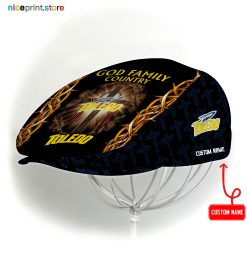 Toledo Rockets NCAA4 Jeff Cap, Flat Cap, Driving Cap M60