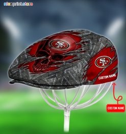 San Francisco 49ers NFL Skull Jeff Cap, Driving Cap, Golf?Cap M65