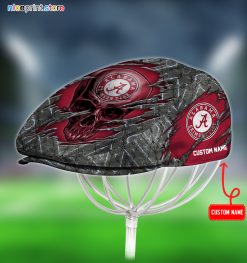 Alabama Crimson Tide NCAA Skull Jeff Cap, Flat Cap, Driving Cap M65