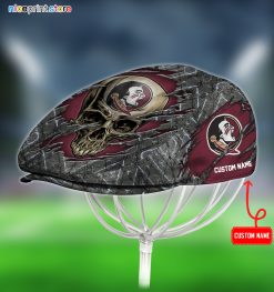 Florida State Seminoles NCAA Skull Jeff Cap, Flat Cap, Driving Cap M65
