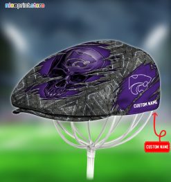 Kansas State Wildcats NCAA Skull Jeff Cap, Flat Cap, Driving Cap M65
