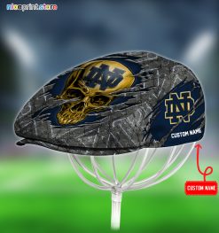Notre Dame Fighting Irish NCAA Skull Jeff Cap, Flat Cap, Driving Cap M65