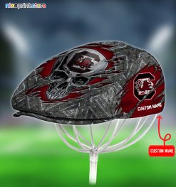 South Carolina Gamecocks NCAA Skull Jeff Cap, Flat Cap, Driving Cap M65