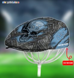 North Carolina Tar Heels NCAA2 Skull Jeff Cap, Flat Cap, Driving Cap M65