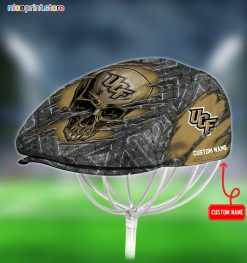 UCF Knights NCAA2 Skull Jeff Cap, Flat Cap, Driving Cap M65