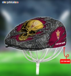 Arizona State Sun Devils NCAA3 Skull Jeff Cap, Flat Cap, Driving Cap M65