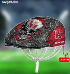 Houston Cougars NCAA3 Skull Jeff Cap, Flat Cap, Driving Cap M65