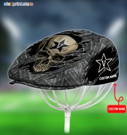 Vanderbilt Commodores NCAA3 Skull Jeff Cap, Flat Cap, Driving Cap M65