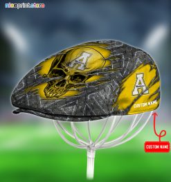 Appalachian State Mountaineers NCAA4 Skull Jeff Cap, Flat Cap, Driving Cap M65