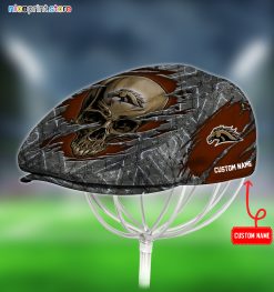 Western Michigan Broncos NCAA4 Skull Jeff Cap, Flat Cap, Driving Cap M65
