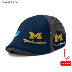 Michigan Wolverines NCAA Six-Panel Ivy Cap, Flat Cap M01