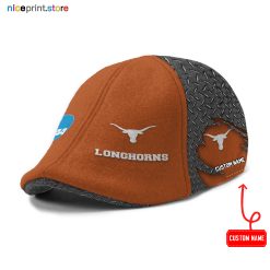 Texas Longhorns NCAA Six-Panel Ivy Cap, Flat Cap M01