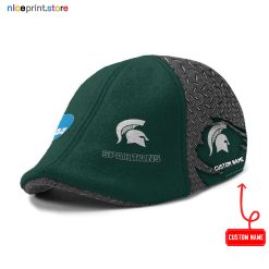 Michigan State Spartans NCAA2 Six-Panel Ivy Cap, Flat Cap M01