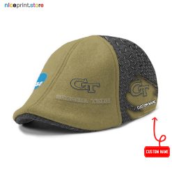 Georgia Tech Yellow Jackets NCAA3 Six-Panel Ivy Cap, Flat Cap M01