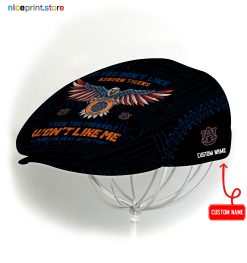 Auburn Tigers NCAA Jeff Cap, Flat Cap, Driving Cap M59