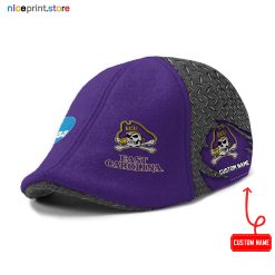 East Carolina Pirates NCAA4 Six-Panel Ivy Cap, Flat Cap M01