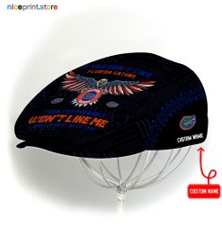 Florida Gators NCAA Jeff Cap, Flat Cap, Driving Cap M59