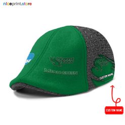 North Texas Mean Green NCAA4 Six-Panel Ivy Cap, Flat Cap M01