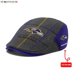 Baltimore Ravens NFL Flat Cap, Driving Cap, Golf?Cap M67