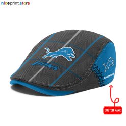 Detroit Lions NFL Flat Cap, Driving Cap, Golf?Cap M67