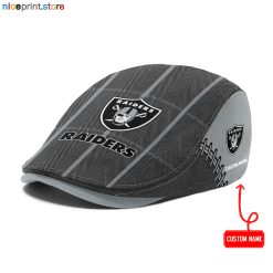Las Vegas Raiders NFL Flat Cap, Driving Cap, Golf?Cap M67