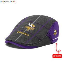 Minnesota Vikings NFL Flat Cap, Driving Cap, Golf?Cap M67