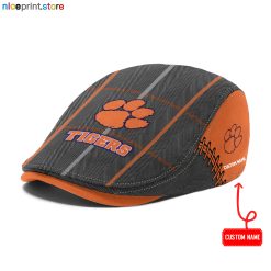 Clemson Tigers NCAA Flat Cap, Driving Cap M67