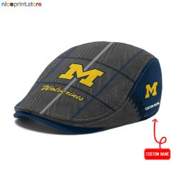 Michigan Wolverines NCAA Flat Cap, Driving Cap M67