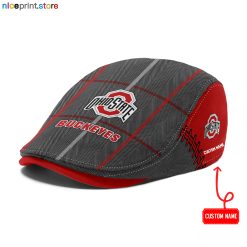 Ohio State Buckeyes NCAA Flat Cap, Driving Cap M67