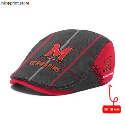Maryland Terrapins NCAA2 Flat Cap, Driving Cap M67
