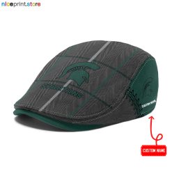 Michigan State Spartans NCAA2 Flat Cap, Driving Cap M67