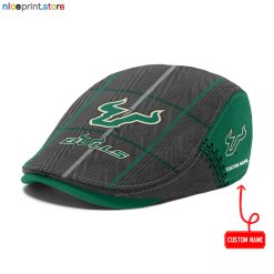 South Florida Bulls NCAA2 Flat Cap, Driving Cap M67