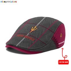 Arizona State Sun Devils NCAA3 Flat Cap, Driving Cap M67