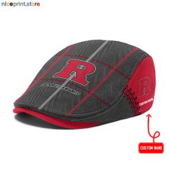Rutgers Scarlet Knights NCAA3 Flat Cap, Driving Cap M67