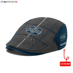 Utah State Aggies NCAA3 Flat Cap, Driving Cap M67