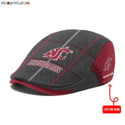 Washington State Cougars NCAA3 Flat Cap, Driving Cap M67