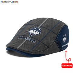 Connecticut Huskies NCAA4 Flat Cap, Driving Cap M67