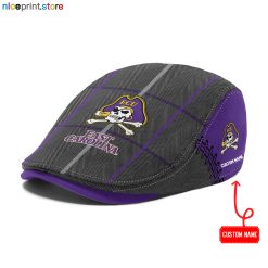 East Carolina Pirates NCAA4 Flat Cap, Driving Cap M67
