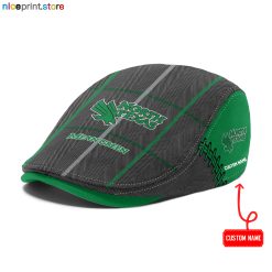 North Texas Mean Green NCAA4 Flat Cap, Driving Cap M67