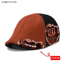 Cincinnati Bengals NFL Ivy Cap, Flat Cap M02