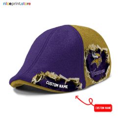 Minnesota Vikings NFL Ivy Cap, Flat Cap M02