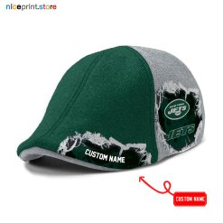 New York Jets NFL Ivy Cap, Flat Cap M02